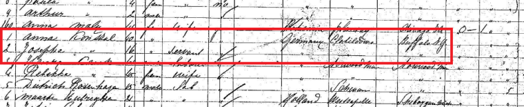 Konszal passenger manifest 1892