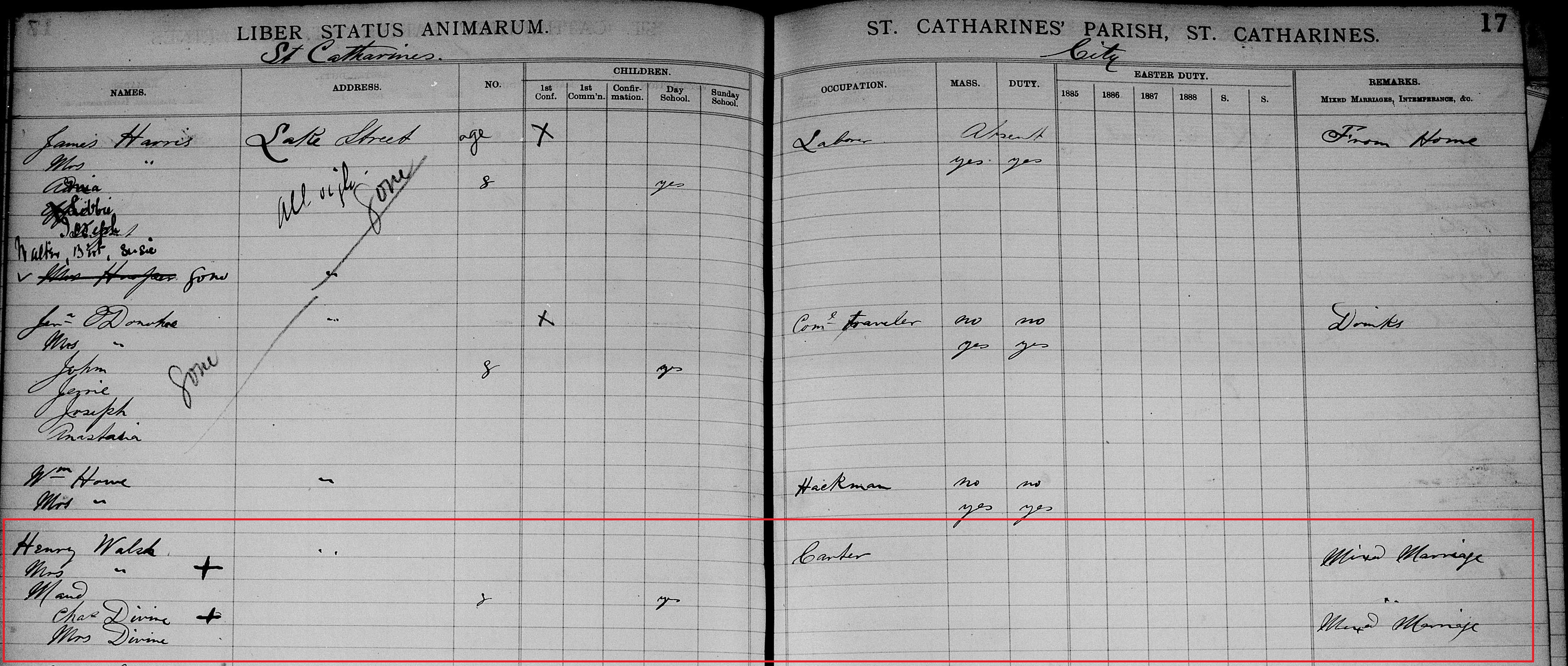 henry-walsh-family-1885-parish-census-cropped-marked