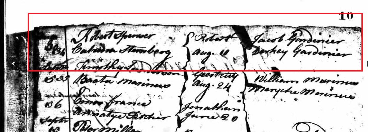 Robert Spencer Jr birth 3