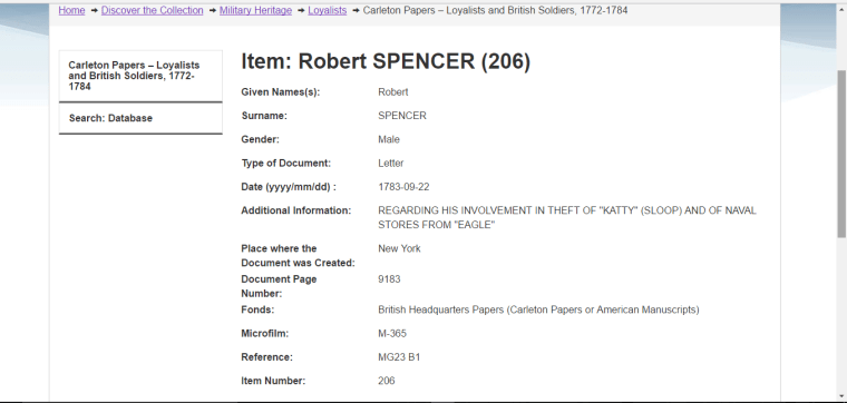Robert Spencer in index