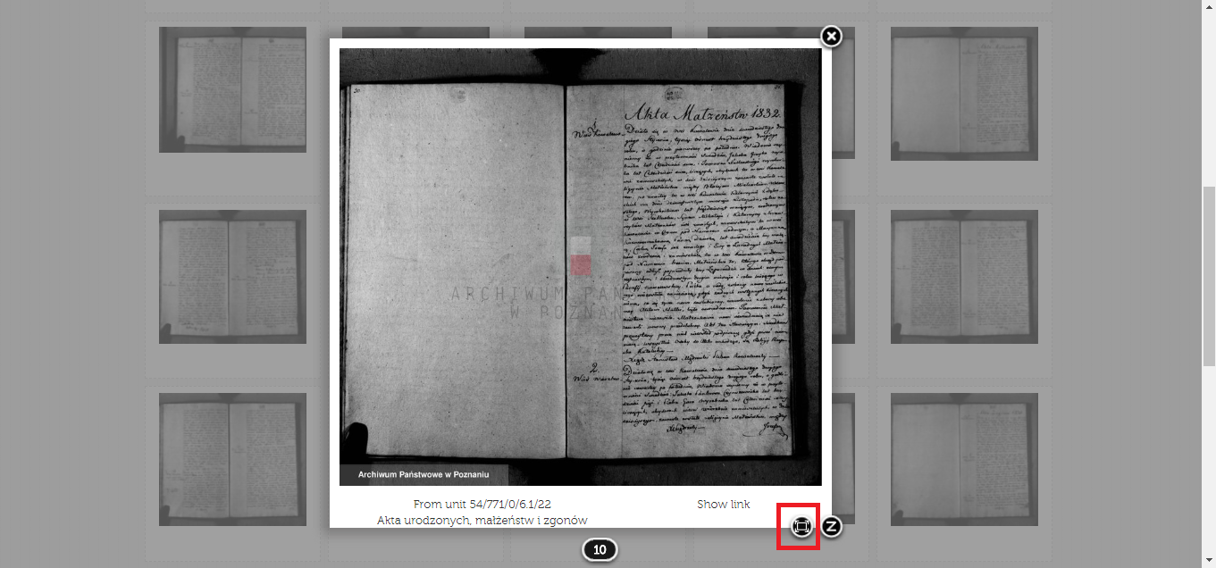 Marriage records, Kowalewo