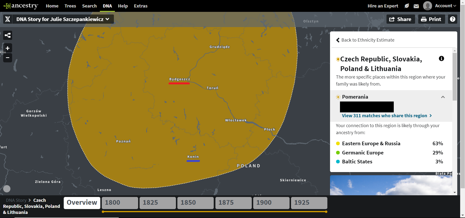 Ancestry DNA Pomerania zoom.png