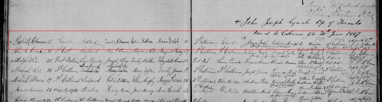 Patrick McNamara and Maria Walsh 1867 cropped marked