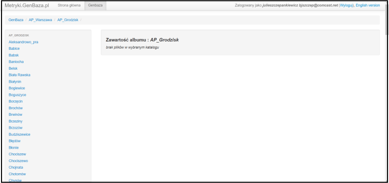 AP Grodzisk parishes