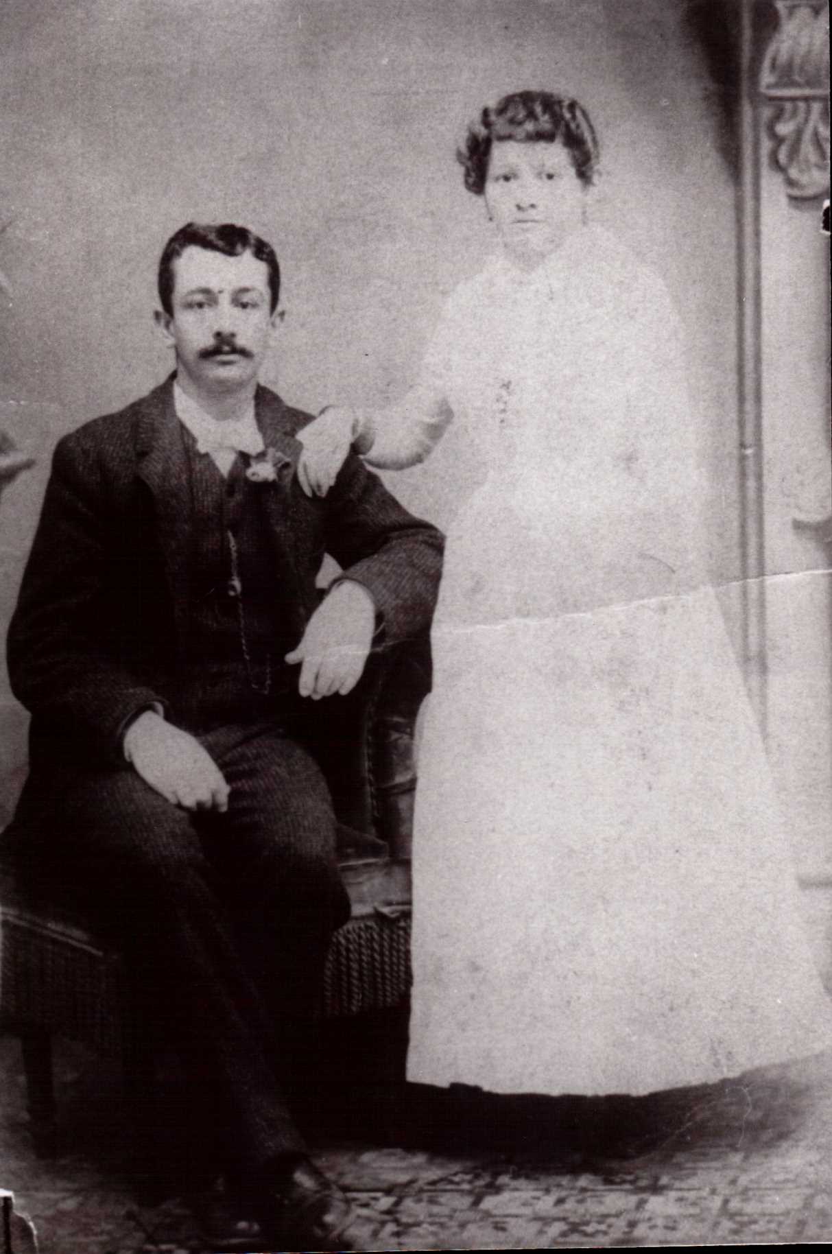 John G Boehringer and Anna Murre wedding