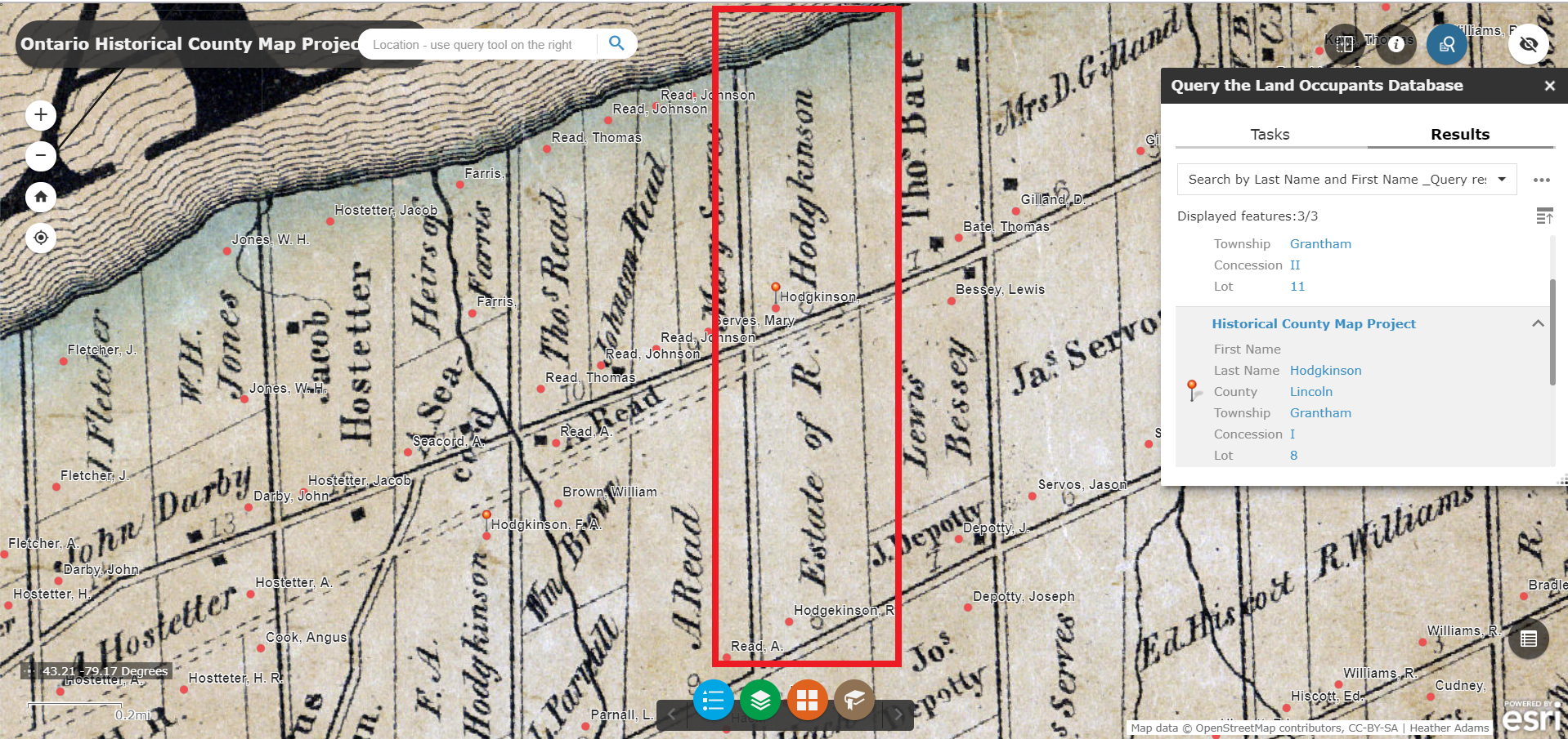 Estate of R Hodgkinson